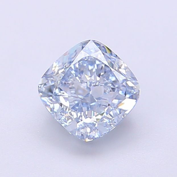 Loose Diamond - CUSHION MODIFIED 1.02ct Fancy Intense Blue VVS1: Loose Diamond - CUSHION MODIFIED 1.02ct Fancy Intense Blue VVS1 Source: This is a real non-mined Diamond that has been grown in a lab Shape: CUSHION MODIFIED Carats: 1.02 Color: Fancy Intense Blue Cer