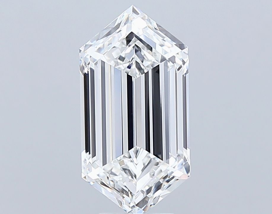 Loose Diamond - HEXAGONAL 6.55ct F VVS2: Loose Diamond - HEXAGONAL 6.55ct F VVS2 Source: This is a real non-mined Diamond that has been grown in a lab Shape: HEXAGONAL Carats: 6.55 Color: F Clarity: VVS2 Certification: IGI Video: Video