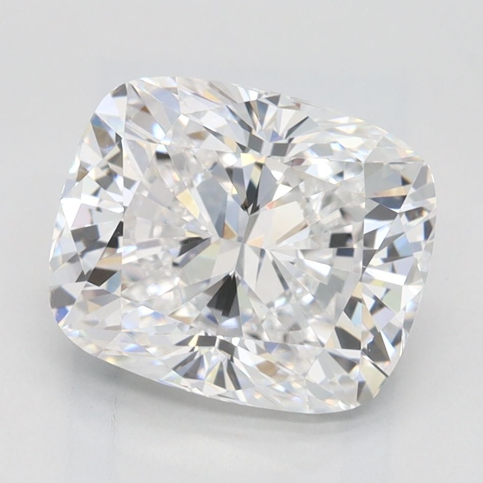 Loose Diamond - CUSHION MODIFIED 2.51ct D IF: Loose Diamond - CUSHION MODIFIED 2.51ct D IF Source: This is a real non-mined Diamond that has been grown in a lab Shape: CUSHION MODIFIED Carats: 2.51 Color: D Clarity: IF Certification: IGI Video: