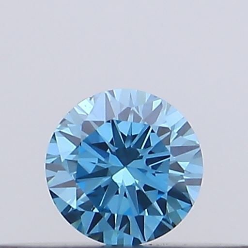 Loose Diamond - ROUND 0.12ct Fancy Vivid Blue VS1: Loose Diamond - ROUND 0.12ct Fancy Vivid Blue VS1 Source: This is a real non-mined Diamond that has been grown in a lab Shape: ROUND Carats: 0.12 Color: Fancy Vivid Blue Certification: IGI Video: