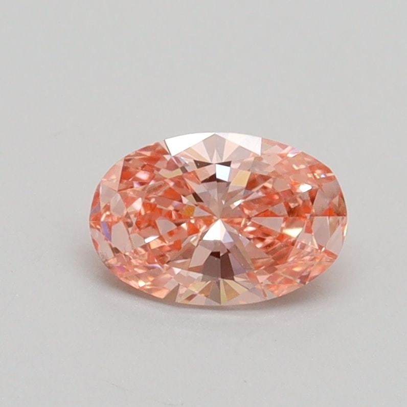 Loose Diamond - OVAL 0.52ct Fancy Intense Pink VS2: Loose Diamond - OVAL 0.52ct Fancy Intense Pink VS2 Source: This is a real non-mined Diamond that has been grown in a lab Shape: OVAL Carats: 0.52 Color: Fancy Intense Pink Certification: IGI Video: