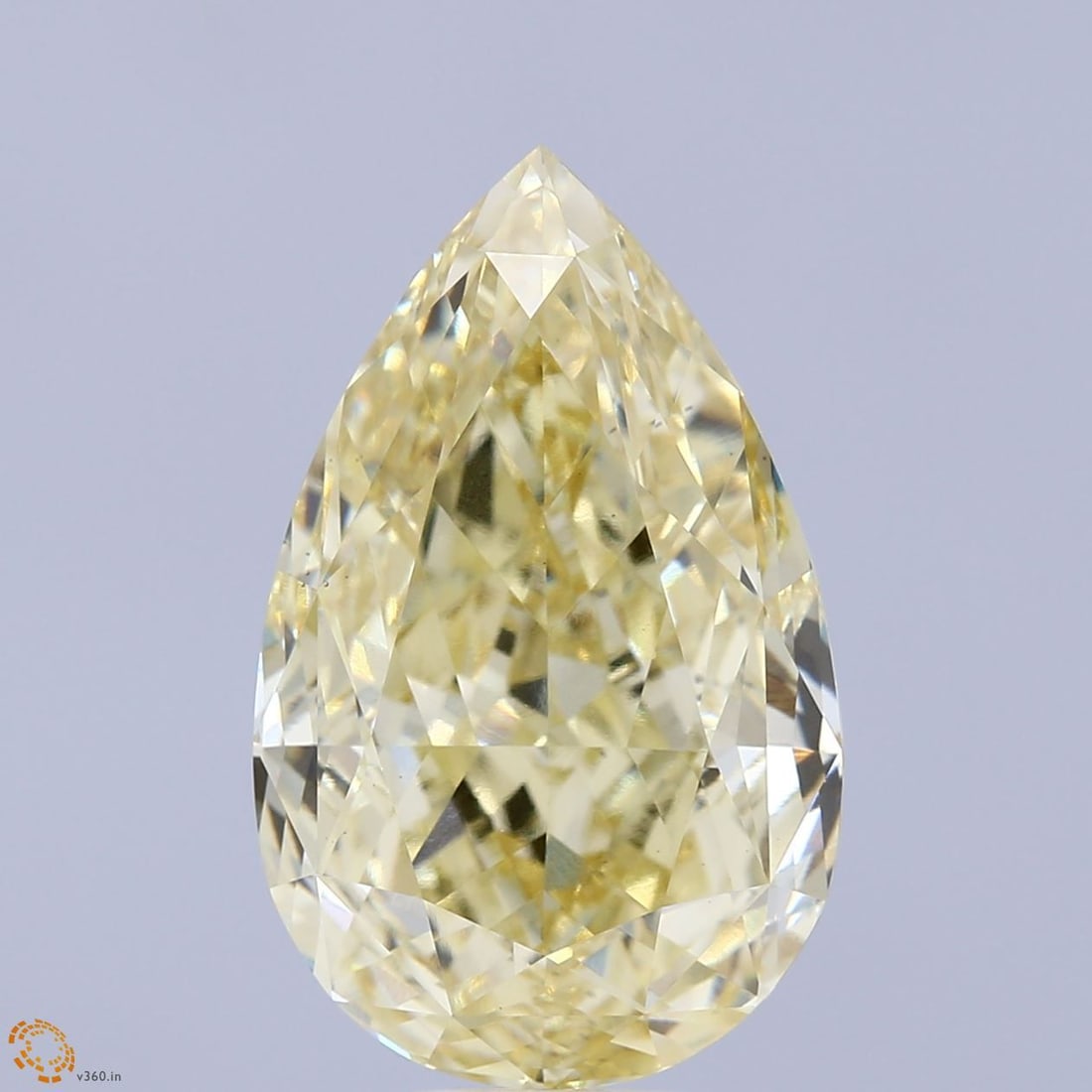 Loose Diamond - PEAR 10.09ct Fancy Yellow VS1: Loose Diamond - PEAR 10.09ct Fancy Yellow VS1 Source: This is a real non-mined Diamond that has been grown in a lab Shape: PEAR Carats: 10.09 Color: Fancy Yellow Certification: IGI Video: