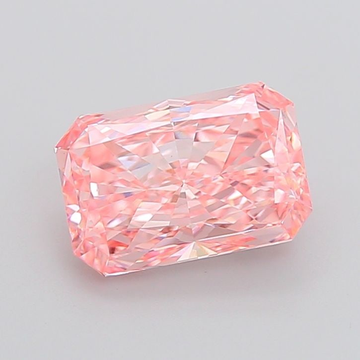 Loose Diamond - RADIANT 4.68ct Fancy Vivid Pink VS1: Loose Diamond - RADIANT 4.68ct Fancy Vivid Pink VS1 Source: This is a real non-mined Diamond that has been grown in a lab Shape: RADIANT Carats: 4.68 Color: Fancy Vivid Pink Certification: IGI