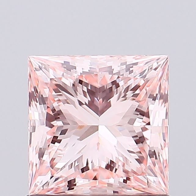 Loose Diamond - PRINCESS 0.97ct Fancy Intense Pink VS1: Loose Diamond - PRINCESS 0.97ct Fancy Intense Pink VS1 Source: This is a real non-mined Diamond that has been grown in a lab Shape: PRINCESS Carats: 0.97 Color: Fancy Intense Pink Certification: IGI
