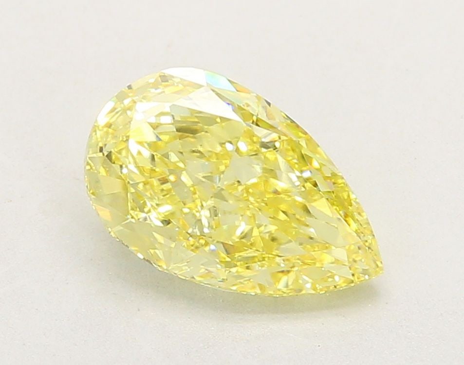 Loose Diamond - PEAR 2.54ct Fancy Intense Yellow VS1: Loose Diamond - PEAR 2.54ct Fancy Intense Yellow VS1 Source: This is a real non-mined Diamond that has been grown in a lab Shape: PEAR Carats: 2.54 Color: Fancy Intense Yellow Certification: IGI Video