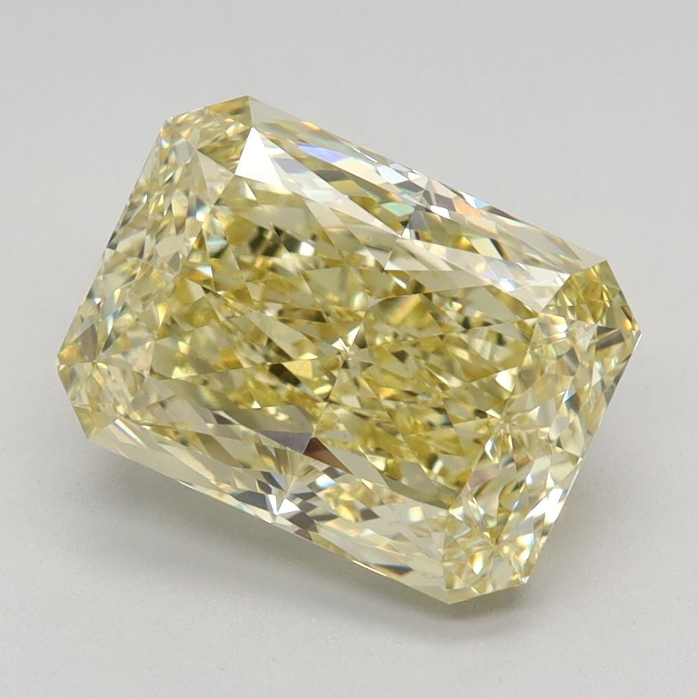 Loose Diamond - RADIANT 3.11ct Fancy Intense Yellow VS1: Loose Diamond - RADIANT 3.11ct Fancy Intense Yellow VS1 Source: This is a real non-mined Diamond that has been grown in a lab Shape: RADIANT Carats: 3.11 Color: Fancy Intense Yellow Certification: IGI