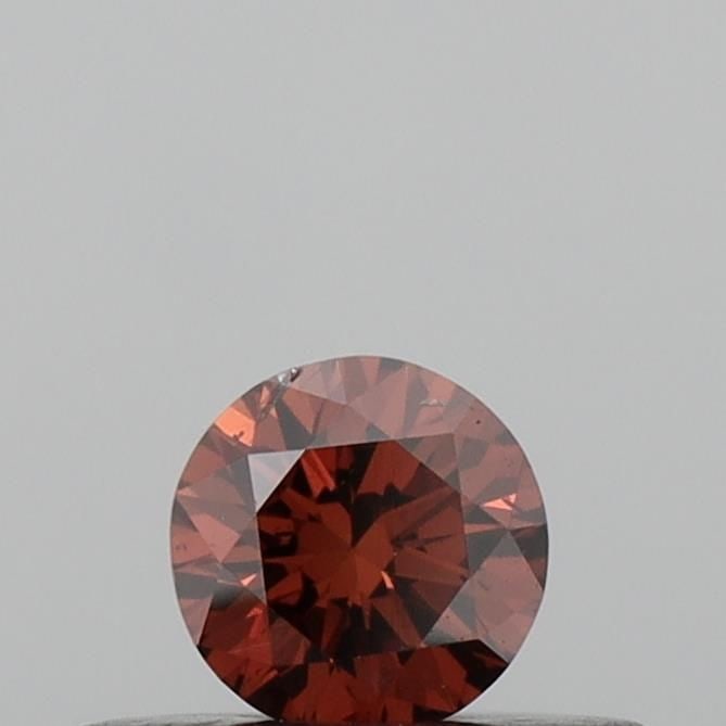 Ideal Loose Diamond - ROUND 0.21ct Fancy Deep Orange SI1 (1 of 1)