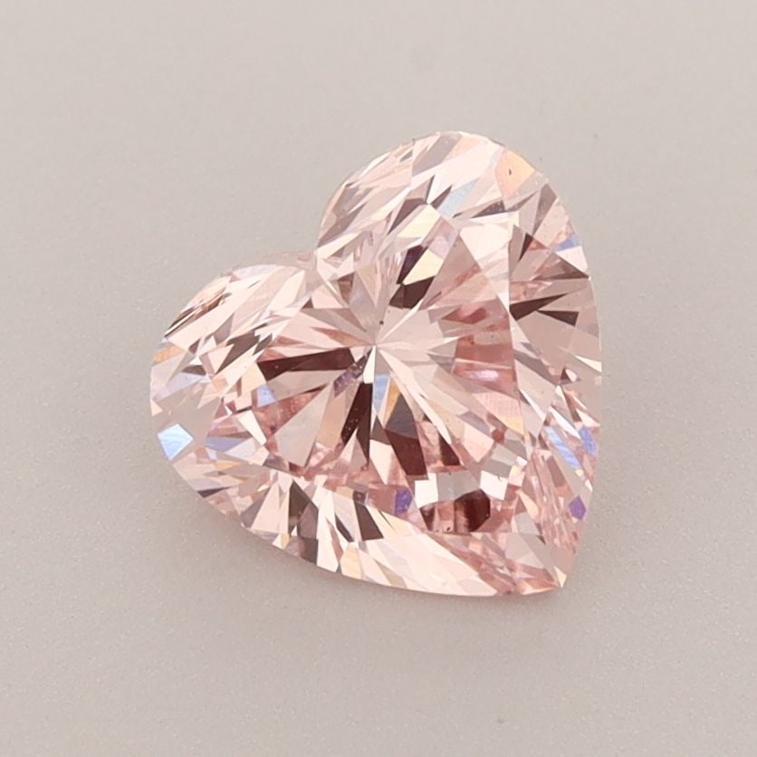 Loose Diamond - HEART 1.42ct Fancy Intense Pink VS2: Loose Diamond - HEART 1.42ct Fancy Intense Pink VS2 Source: This is a real non-mined Diamond that has been grown in a lab Shape: HEART Carats: 1.42 Color: Fancy Intense Pink Certification: IGI Video: