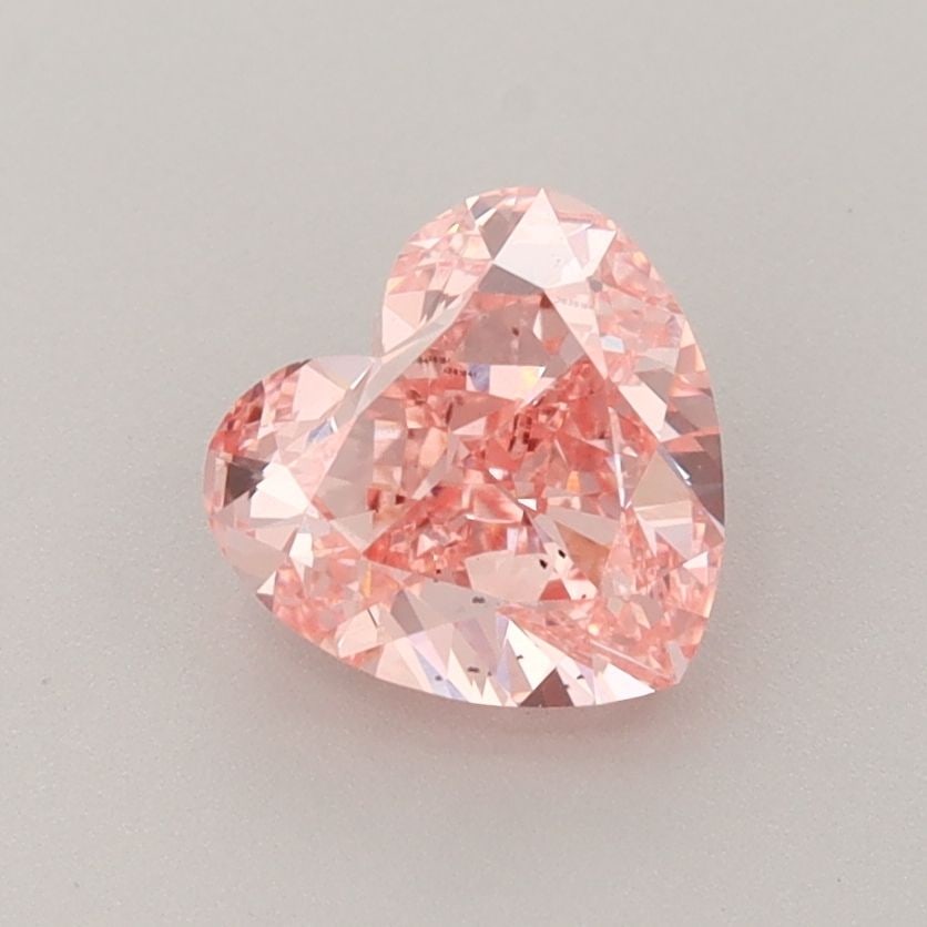 Loose Diamond - HEART 1.41ct Fancy Vivid Pink VS2: Loose Diamond - HEART 1.41ct Fancy Vivid Pink VS2 Source: This is a real non-mined Diamond that has been grown in a lab Shape: HEART Carats: 1.41 Color: Fancy Vivid Pink Certification: IGI Video: