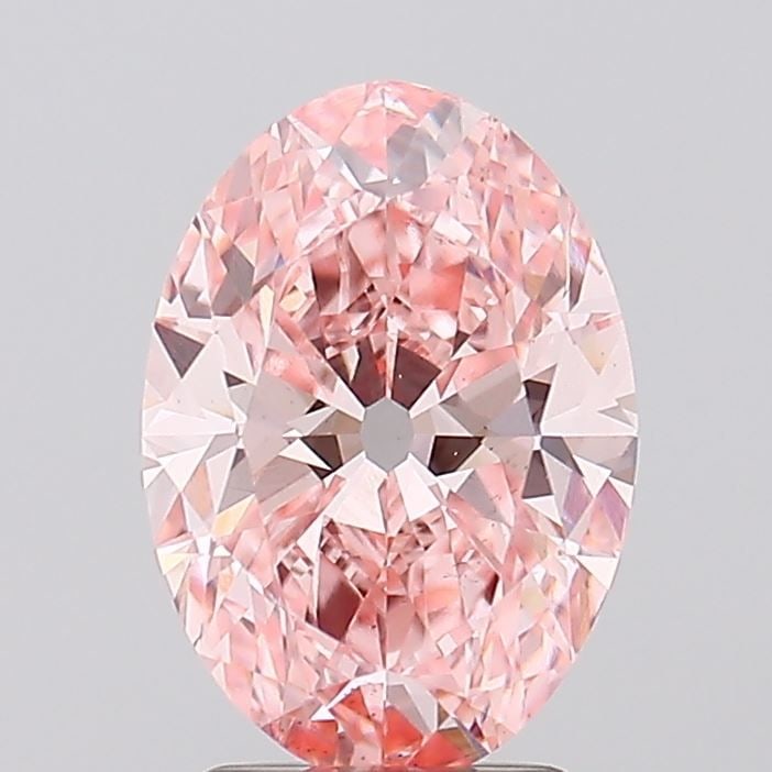 Loose Diamond - EUROPEAN CUT 1.81ct Fancy Intense Pink VVS2: Loose Diamond - EUROPEAN CUT 1.81ct Fancy Intense Pink VVS2 Source: This is a real non-mined Diamond that has been grown in a lab Shape: EUROPEAN CUT Carats: 1.81 Color: Fancy Intense Pink Certificati