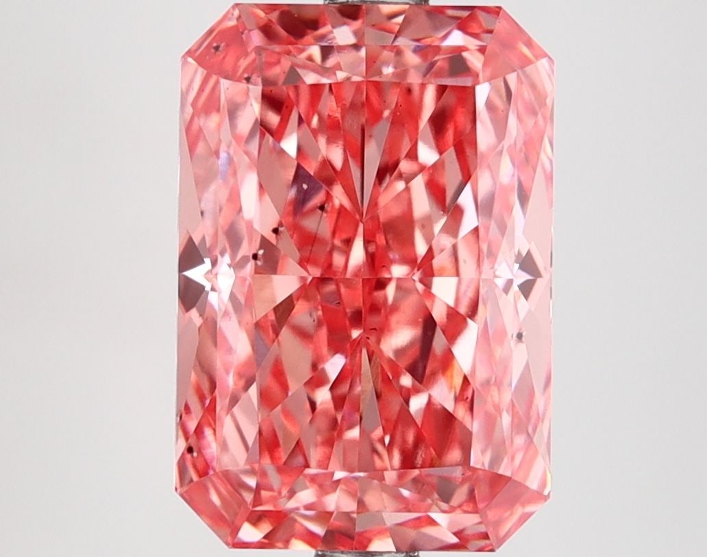 Loose Diamond - RADIANT 4.08ct Fancy Vivid Pink VS2 (1 of 1)