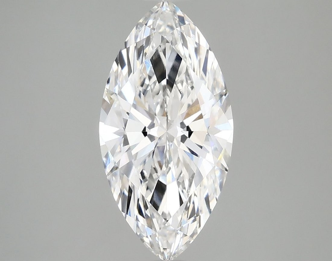 Loose Diamond - MARQUISE 2.1ct F VS1: Loose Diamond - MARQUISE 2.1ct F VS1 Source: This is a real non-mined Diamond that has been grown in a lab Shape: MARQUISE Carats: 2.1 Color: F Clarity: VS1 Certification: IGI Video: