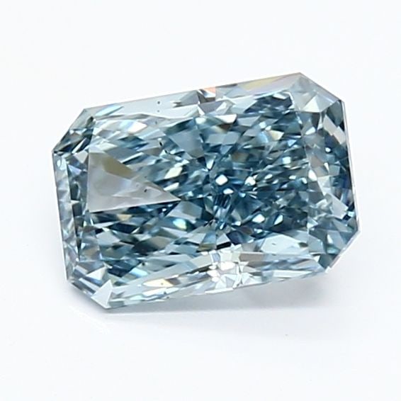 Loose Diamond - RADIANT 1.13ct Fancy Vivid Blue VS1: Loose Diamond - RADIANT 1.13ct Fancy Vivid Blue VS1 Source: This is a real non-mined Diamond that has been grown in a lab Shape: RADIANT Carats: 1.13 Color: Fancy Vivid Blue Certification: IGI Video:
