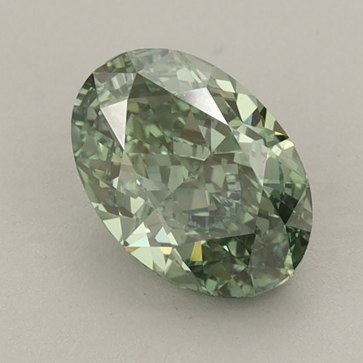 Loose Diamond - OVAL 1.31ct Fancy Vivid Green VVS2 (1 of 1)