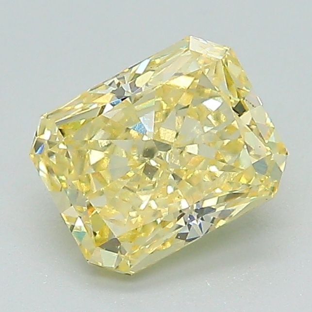 Loose Diamond - RADIANT 1.21ct Fancy Intense Yellow VS2: Loose Diamond - RADIANT 1.21ct Fancy Intense Yellow VS2 Source: This is a real non-mined Diamond that has been grown in a lab Shape: RADIANT Carats: 1.21 Color: Fancy Intense Yellow Certification: IGI