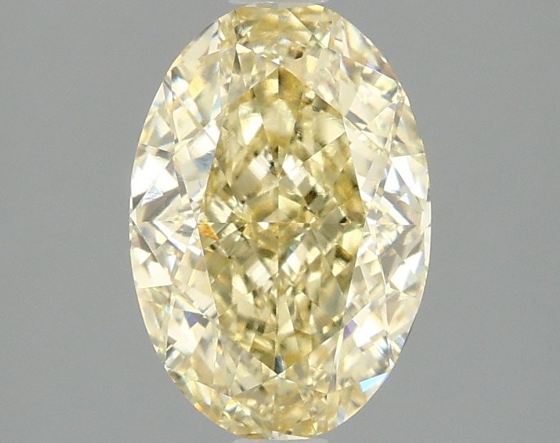 Loose Diamond - OVAL 2.09ct Fancy Intense Yellow VS1: Loose Diamond - OVAL 2.09ct Fancy Intense Yellow VS1 Source: This is a real non-mined Diamond that has been grown in a lab Shape: OVAL Carats: 2.09 Color: Fancy Intense Yellow Certification: IGI