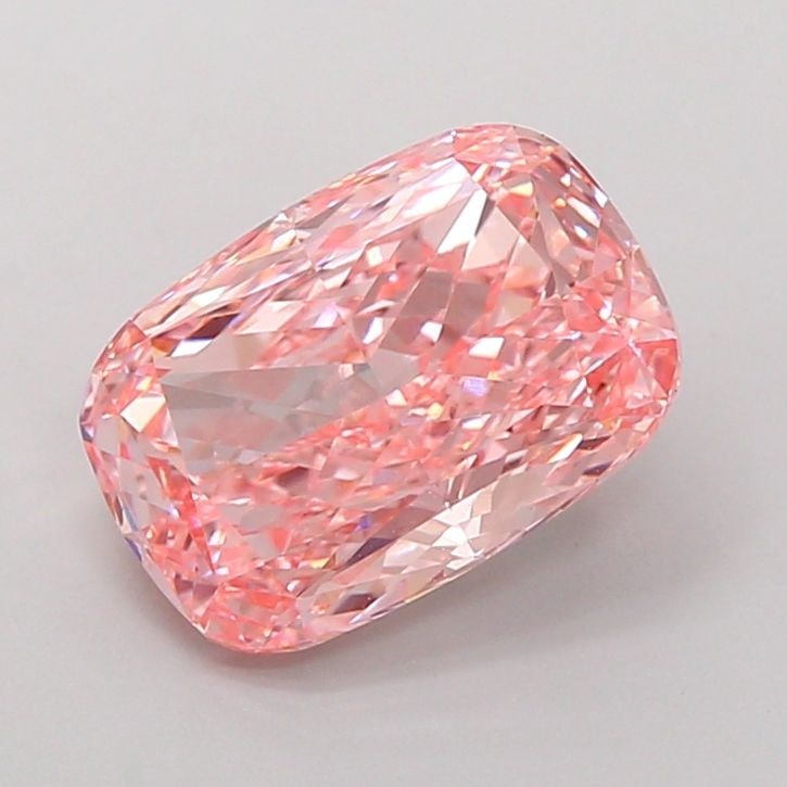 Loose Diamond - CUSHION MODIFIED 2.72ct Fancy Vivid Pink VS1: Loose Diamond - CUSHION MODIFIED 2.72ct Fancy Vivid Pink VS1 Source: This is a real non-mined Diamond that has been grown in a lab Shape: CUSHION MODIFIED Carats: 2.72 Color: Fancy Vivid Pink Certific