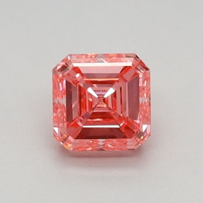 Loose Diamond - SQUARE EMERALD 0.51ct Fancy Vivid Pink VS2: Loose Diamond - SQUARE EMERALD 0.51ct Fancy Vivid Pink VS2 Source: This is a real non-mined Diamond that has been grown in a lab Shape: SQUARE EMERALD Carats: 0.51 Color: Fancy Vivid Pink Certificatio