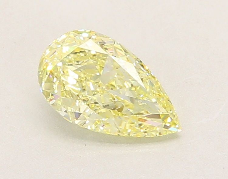 Loose Diamond - PEAR 1.07ct Fancy Yellow VVS2: Loose Diamond - PEAR 1.07ct Fancy Yellow VVS2 Source: This is a real non-mined Diamond that has been grown in a lab Shape: PEAR Carats: 1.07 Color: Fancy Yellow Certification: IGI Video: