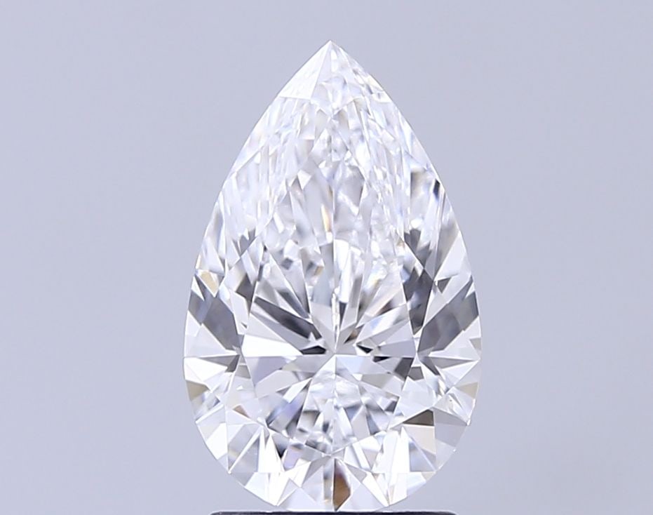 Loose Diamond - PEAR 2.27ct D VVS2: Loose Diamond - PEAR 2.27ct D VVS2 Source: This is a real non-mined Diamond that has been grown in a lab Shape: PEAR Carats: 2.27 Color: D Clarity: VVS2 Certification: IGI Video: