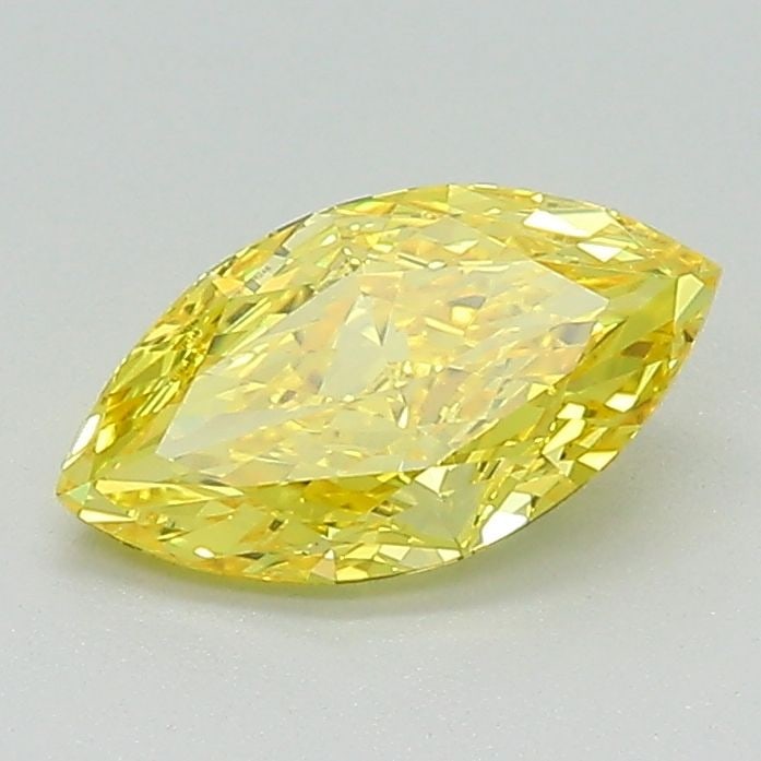 Loose Diamond - MARQUISE 0.86ct Fancy Vivid Yellow VVS2 (1 of 1)