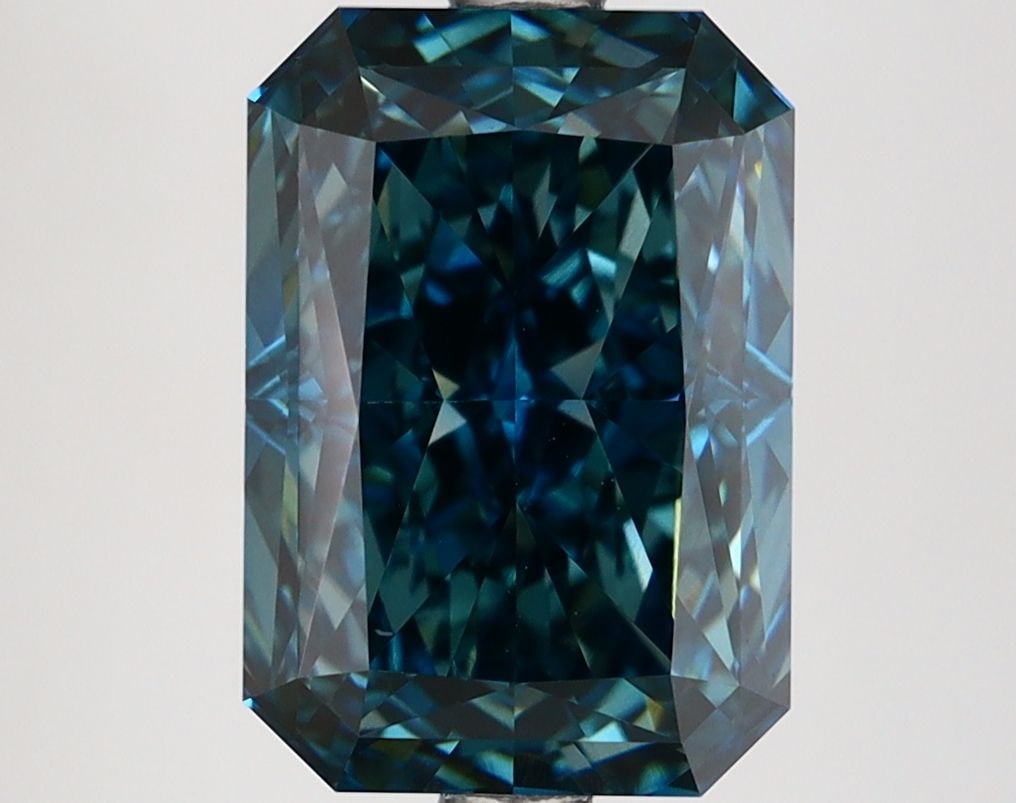 Loose Diamond - RADIANT 4.15ct Fancy Deep Blue VS1 (1 of 1)