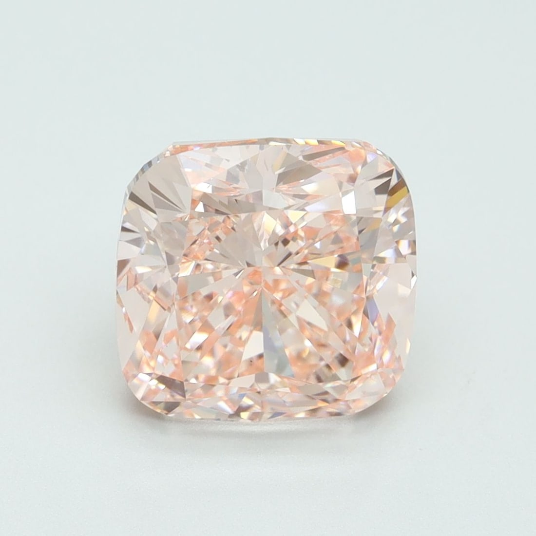 Loose Diamond - CUSHION BRILLIANT 4.51ct Fancy Intense Pink VS1: Loose Diamond - CUSHION BRILLIANT 4.51ct Fancy Intense Pink VS1 Source: This is a real non-mined Diamond that has been grown in a lab Shape: CUSHION BRILLIANT Carats: 4.51 Color: Fancy Intense Pink Ce