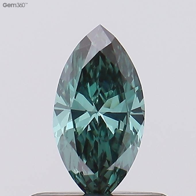 Loose Diamond - MARQUISE 0.35ct Fancy Vivid Green VS1 (1 of 1)