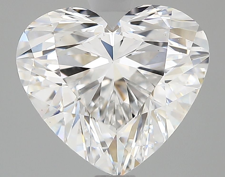 Loose Diamond - HEART 2.54ct E VS1: Loose Diamond - HEART 2.54ct E VS1 Source: This is a real non-mined Diamond that has been grown in a lab Shape: HEART Carats: 2.54 Color: E Clarity: VS1 Certification: IGI Video: