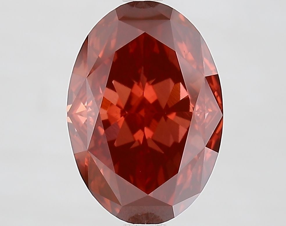 Loose Diamond - OVAL 3.66ct Fancy Vivid Pink VS1 (1 of 1)