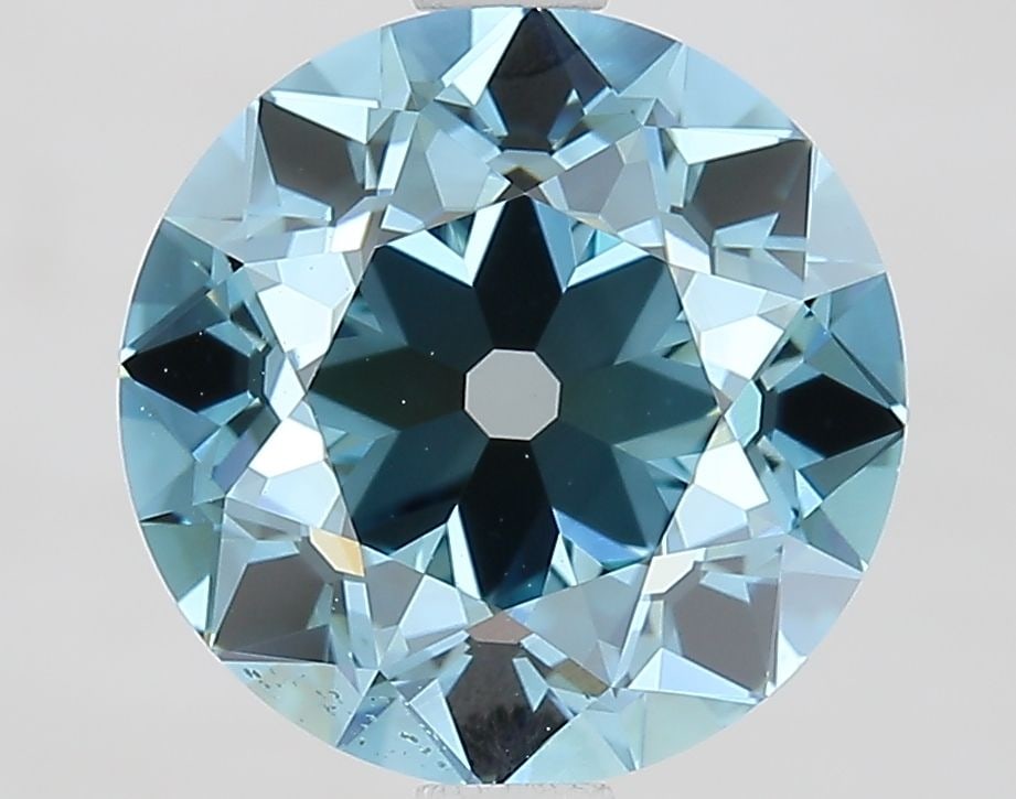 Loose Diamond - EUROPEAN CUT 2.74ct Fancy Vivid Blue VVS2: Loose Diamond - EUROPEAN CUT 2.74ct Fancy Vivid Blue VVS2 Source: This is a real non-mined Diamond that has been grown in a lab Shape: EUROPEAN CUT Carats: 2.74 Color: Fancy Vivid Blue Certification: