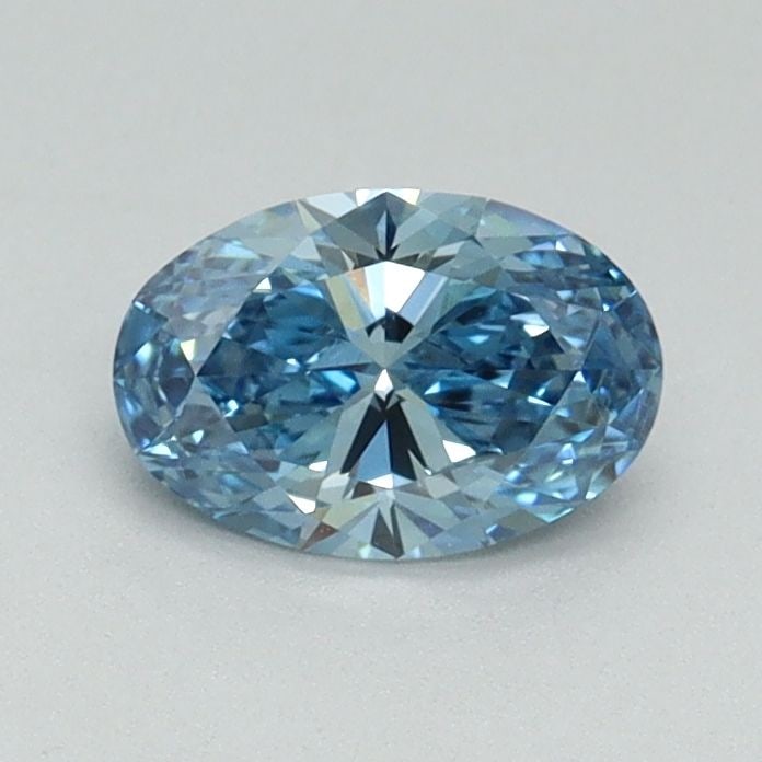 Loose Diamond - OVAL 0.55ct Fancy Vivid Blue VVS2: Loose Diamond - OVAL 0.55ct Fancy Vivid Blue VVS2 Source: This is a real non-mined Diamond that has been grown in a lab Shape: OVAL Carats: 0.55 Color: Fancy Vivid Blue Certification: IGI Video: