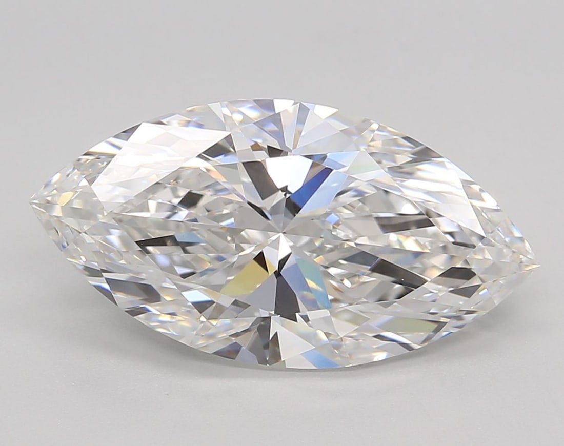 Loose Diamond - MARQUISE 5.02ct F VVS2: Loose Diamond - MARQUISE 5.02ct F VVS2 Source: This is a real non-mined Diamond that has been grown in a lab Shape: MARQUISE Carats: 5.02 Color: F Clarity: VVS2 Certification: GIA Video: