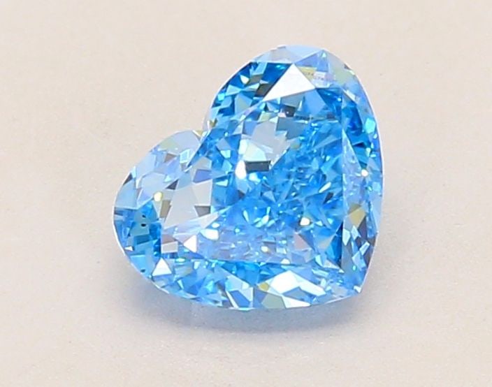 Loose Diamond - HEART 1.03ct Fancy Vivid Blue VVS2: Loose Diamond - HEART 1.03ct Fancy Vivid Blue VVS2 Source: This is a real non-mined Diamond that has been grown in a lab Shape: HEART Carats: 1.03 Color: Fancy Vivid Blue Certification: IGI Video: