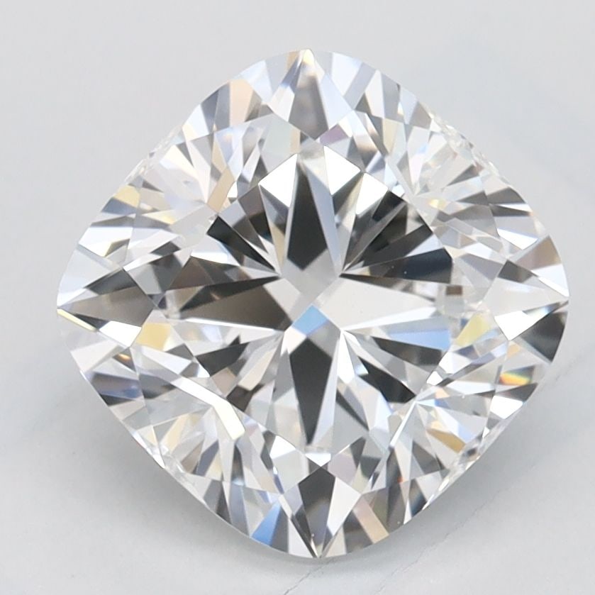 Loose Diamond - CUSHION MODIFIED 2.06ct D VVS1: Loose Diamond - CUSHION MODIFIED 2.06ct D VVS1 Source: This is a real non-mined Diamond that has been grown in a lab Shape: CUSHION MODIFIED Carats: 2.06 Color: D Clarity: VVS1 Certification: IGI Vide