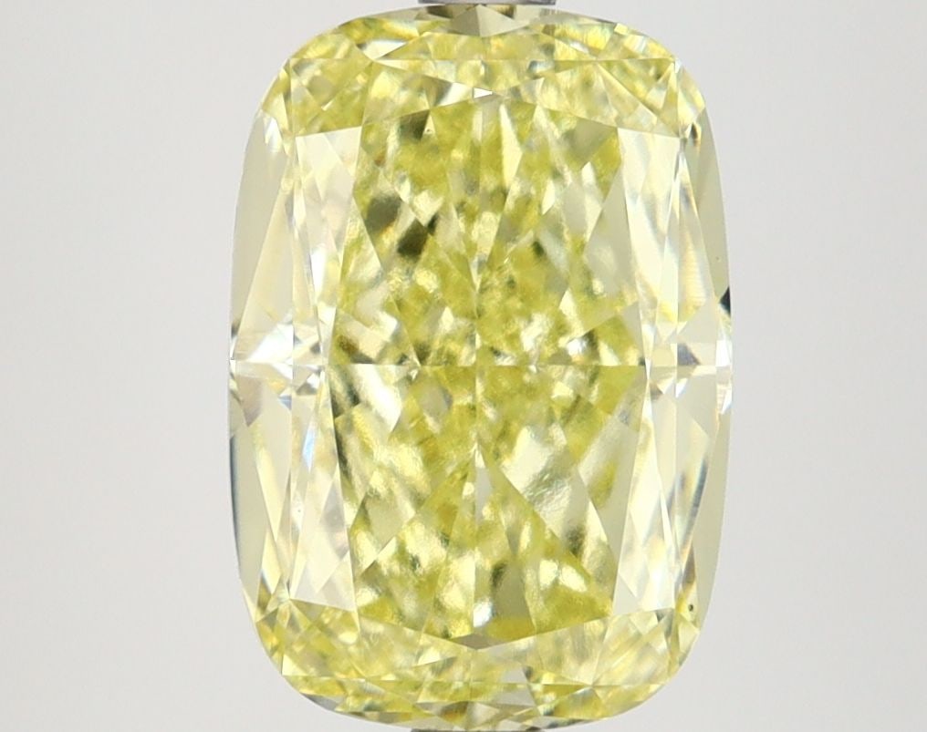 Loose Diamond - CUSHION MODIFIED 3.65ct Fancy Intense Yellow VS1: Loose Diamond - CUSHION MODIFIED 3.65ct Fancy Intense Yellow VS1 Source: This is a real non-mined Diamond that has been grown in a lab Shape: CUSHION MODIFIED Carats: 3.65 Color: Fancy Intense Yellow