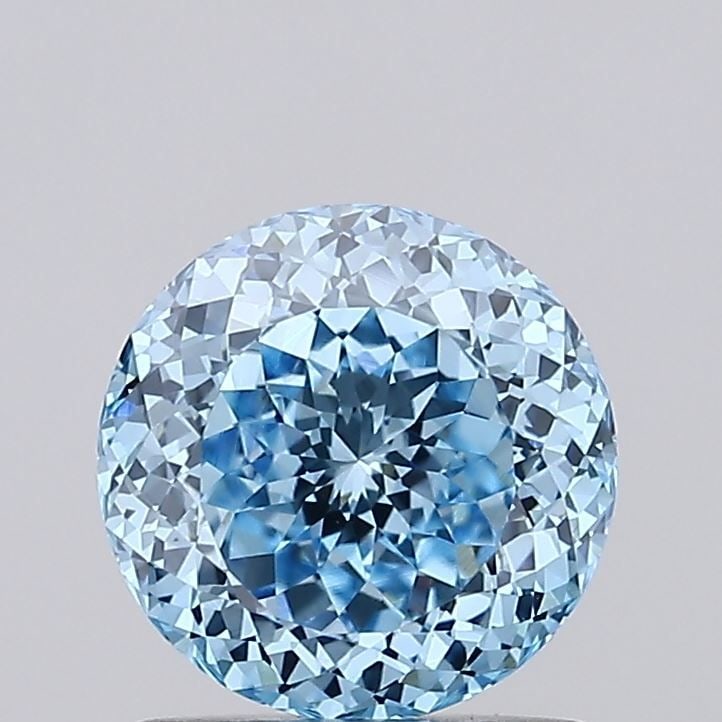 Loose Diamond - ROUND 1.26ct Fancy Vivid Blue VVS2 (1 of 1)