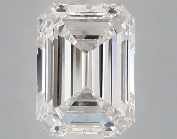 Loose Diamond - EMERALD 1.06ct E VS1: Loose Diamond - EMERALD 1.06ct E VS1 Source: This is a real non-mined Diamond that has been grown in a lab Shape: EMERALD Carats: 1.06 Color: E Clarity: VS1 Certification: NONE Video: