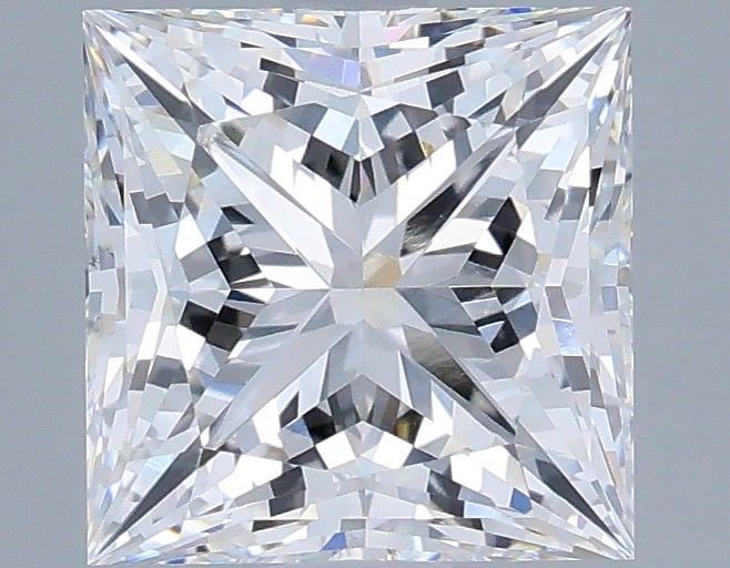Loose Diamond - PRINCESS 2.58ct E VVS1: Loose Diamond - PRINCESS 2.58ct E VVS1 Source: This is a real non-mined Diamond that has been grown in a lab Shape: PRINCESS Carats: 2.58 Color: E Clarity: VVS1 Certification: IGI Video: