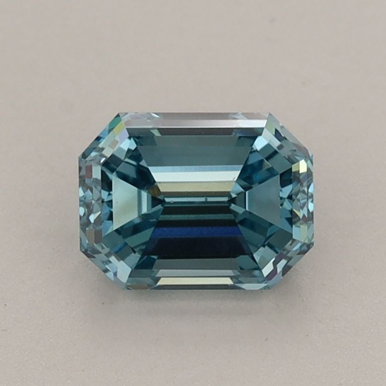Loose Diamond - EMERALD 1.01ct Fancy Vivid Blue VS1 (1 of 1)