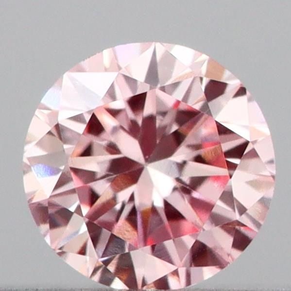 Loose Diamond - ROUND 0.17ct Fancy Intense Pink VVS2 (1 of 1)