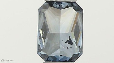 Loose Diamond - RADIANT 0.34ct Fancy Deep Blue I1 (1 of 1)