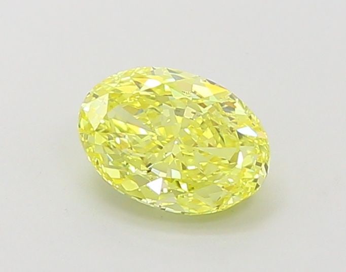 Loose Diamond - OVAL 1.0ct Fancy Vivid Yellow VS1: Loose Diamond - OVAL 1.0ct Fancy Vivid Yellow VS1 Source: This is a real non-mined Diamond that has been grown in a lab Shape: OVAL Carats: 1.0 Color: Fancy Vivid Yellow Certification: IGI Video: