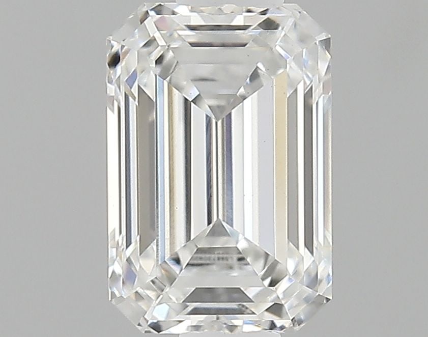Loose Diamond - EMERALD 0.73ct F VS1: Loose Diamond - EMERALD 0.73ct F VS1 Source: This is a real non-mined Diamond that has been grown in a lab Shape: EMERALD Carats: 0.73 Color: F Clarity: VS1 Certification: IGI Video: