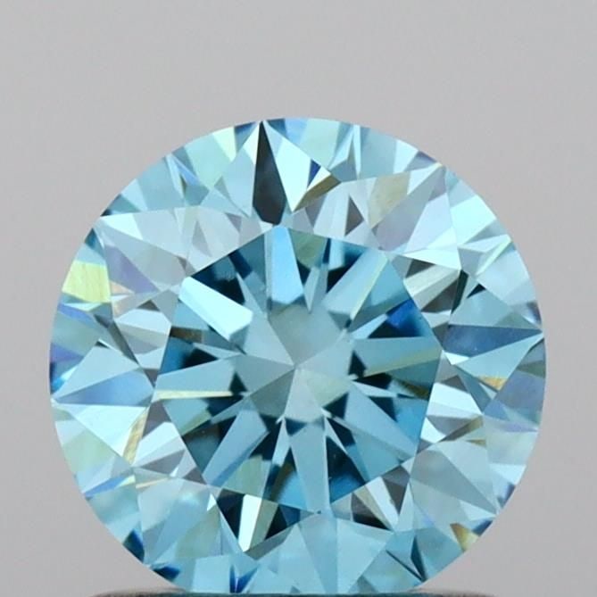 Loose Diamond - ROUND 1.02ct Fancy Vivid Blue VS1: Loose Diamond - ROUND 1.02ct Fancy Vivid Blue VS1 Source: This is a real non-mined Diamond that has been grown in a lab Shape: ROUND Carats: 1.02 Color: Fancy Vivid Blue Certification: IGI Video: