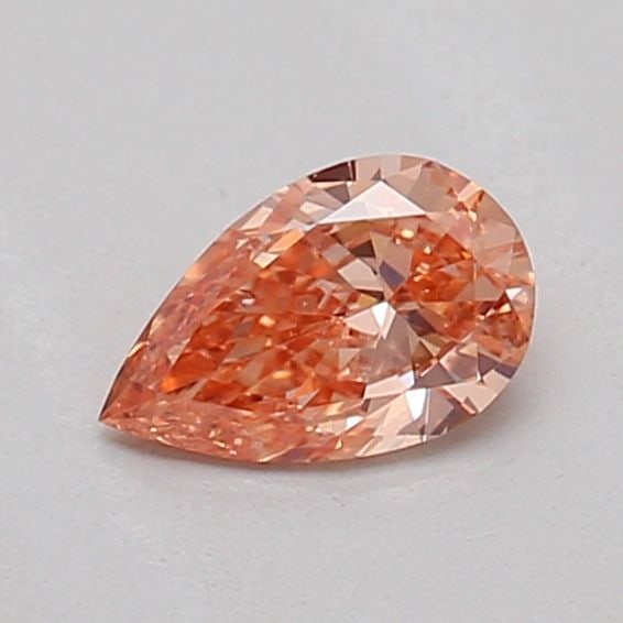 Loose Diamond - PEAR 0.21ct Fancy Orange Brown VS1: Loose Diamond - PEAR 0.21ct Fancy Orange Brown VS1 Source: This is a real non-mined Diamond that has been grown in a lab Shape: PEAR Carats: 0.21 Color: Fancy Orange Brown Certification: IGI Video:
