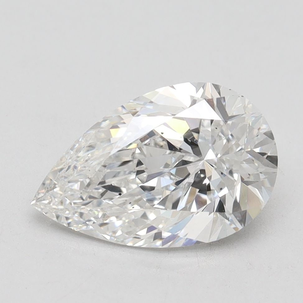 Loose Diamond - PEAR 2.01ct F SI1: Loose Diamond - PEAR 2.01ct F SI1 Source: This is a real non-mined Diamond that has been grown in a lab Shape: PEAR Carats: 2.01 Color: F Clarity: SI1 Certification: IGI Video: