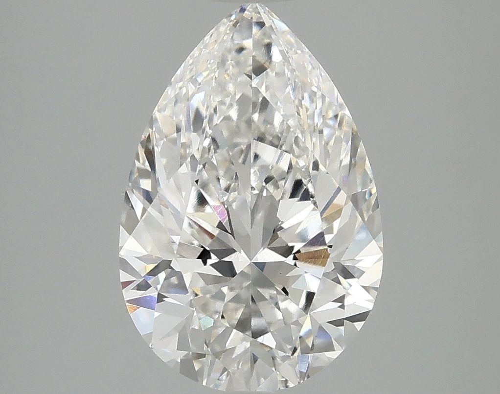 Loose Diamond - PEAR 3.07ct F VVS2: Loose Diamond - PEAR 3.07ct F VVS2 Source: This is a real non-mined Diamond that has been grown in a lab Shape: PEAR Carats: 3.07 Color: F Clarity: VVS2 Certification: IGI Video: