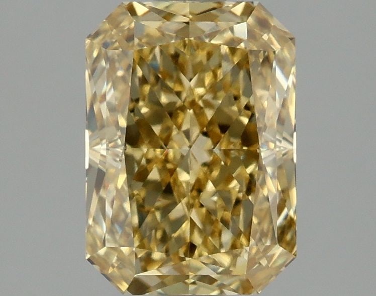 Loose Diamond - RADIANT 2.1ct Fancy Intense Yellow VVS2: Loose Diamond - RADIANT 2.1ct Fancy Intense Yellow VVS2 Source: This is a real non-mined Diamond that has been grown in a lab Shape: RADIANT Carats: 2.1 Color: Fancy Intense Yellow Certification: IGI