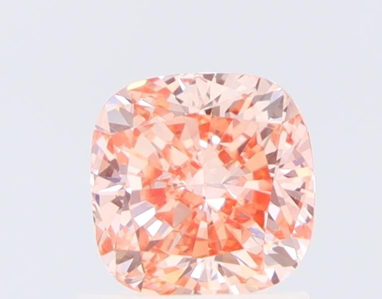 Loose Diamond - CUSHION BRILLIANT 1.08ct Fancy Orange VS1: Loose Diamond - CUSHION BRILLIANT 1.08ct Fancy Orange VS1 Source: This is a real non-mined Diamond that has been grown in a lab Shape: CUSHION BRILLIANT Carats: 1.08 Color: Fancy Orange Certification: